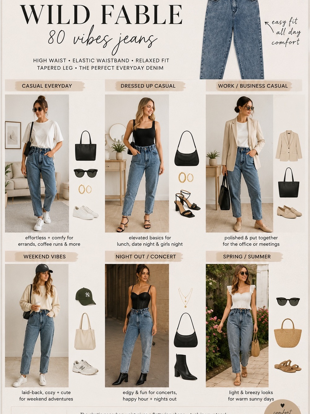 wild fable 80’s style high waisted jeans (6)